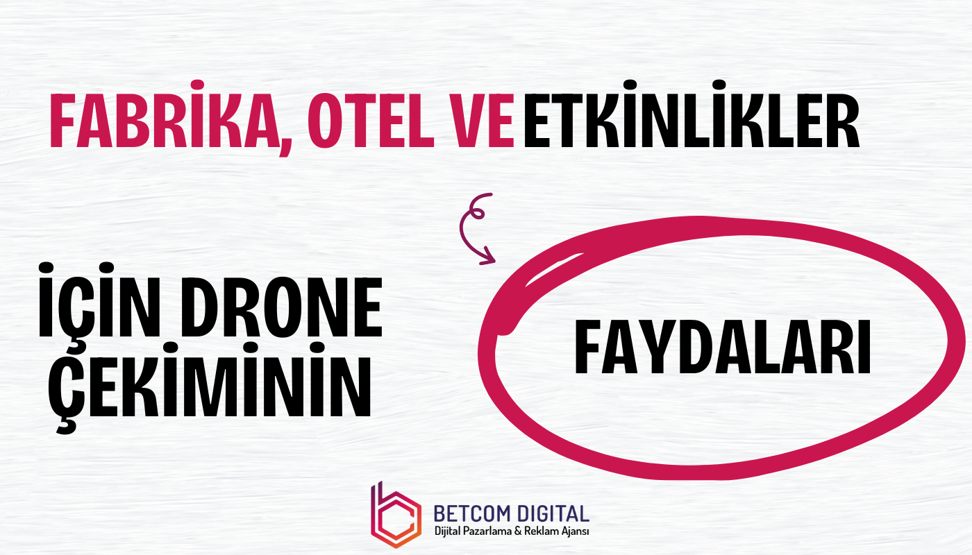 fabrika otel ve etkinlikler icin drone cekiminin faydalari